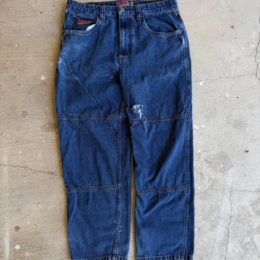 Empyre navy double knee‎ jeans